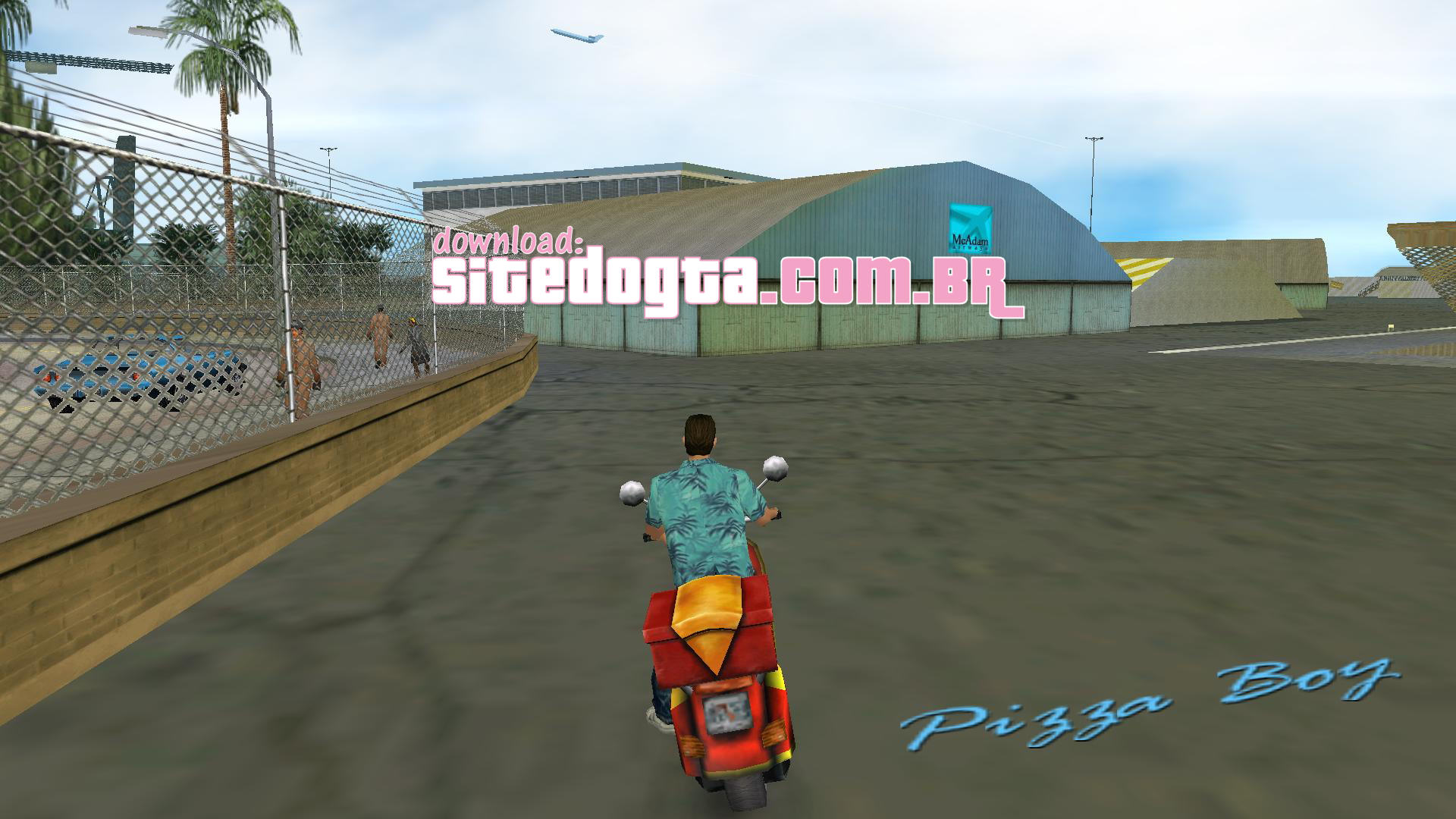 Замена pizzaboy для gta sa